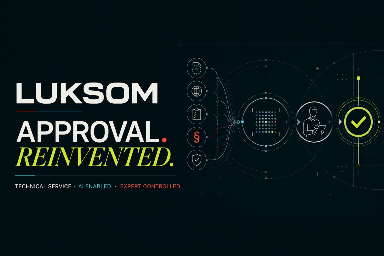 Technical Service / AI - driven LUKSOM AI driven workflow